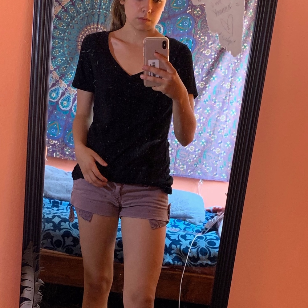 Black V-Neck